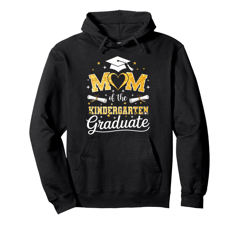 Mom Kindergarten Graduate Senior Hoodie - Custom Art Print Unisex - T-Shirt, Sweatshirt, Hoodie