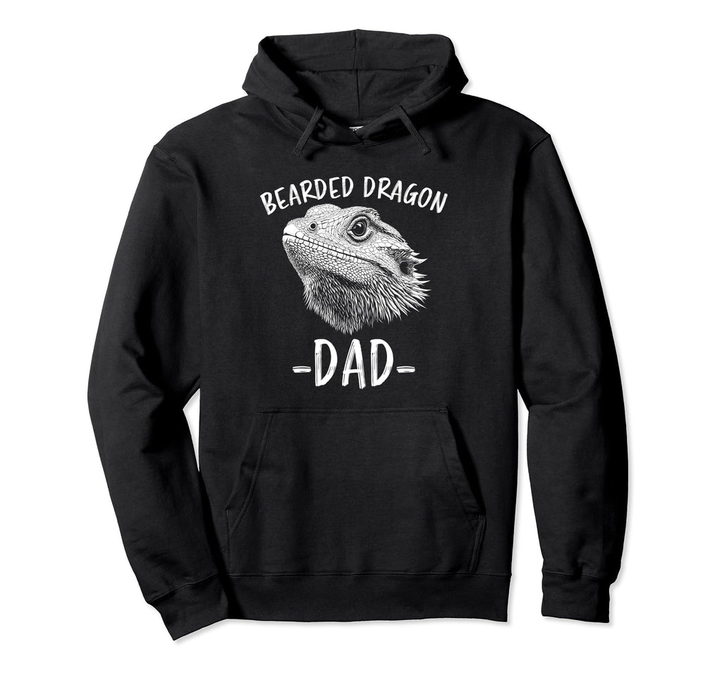 Bearded Dragons Dad Bearded Dragon Hoodie - Trendy Graphic Unisex - T-Shirt, Sweatshirt, Hoodie