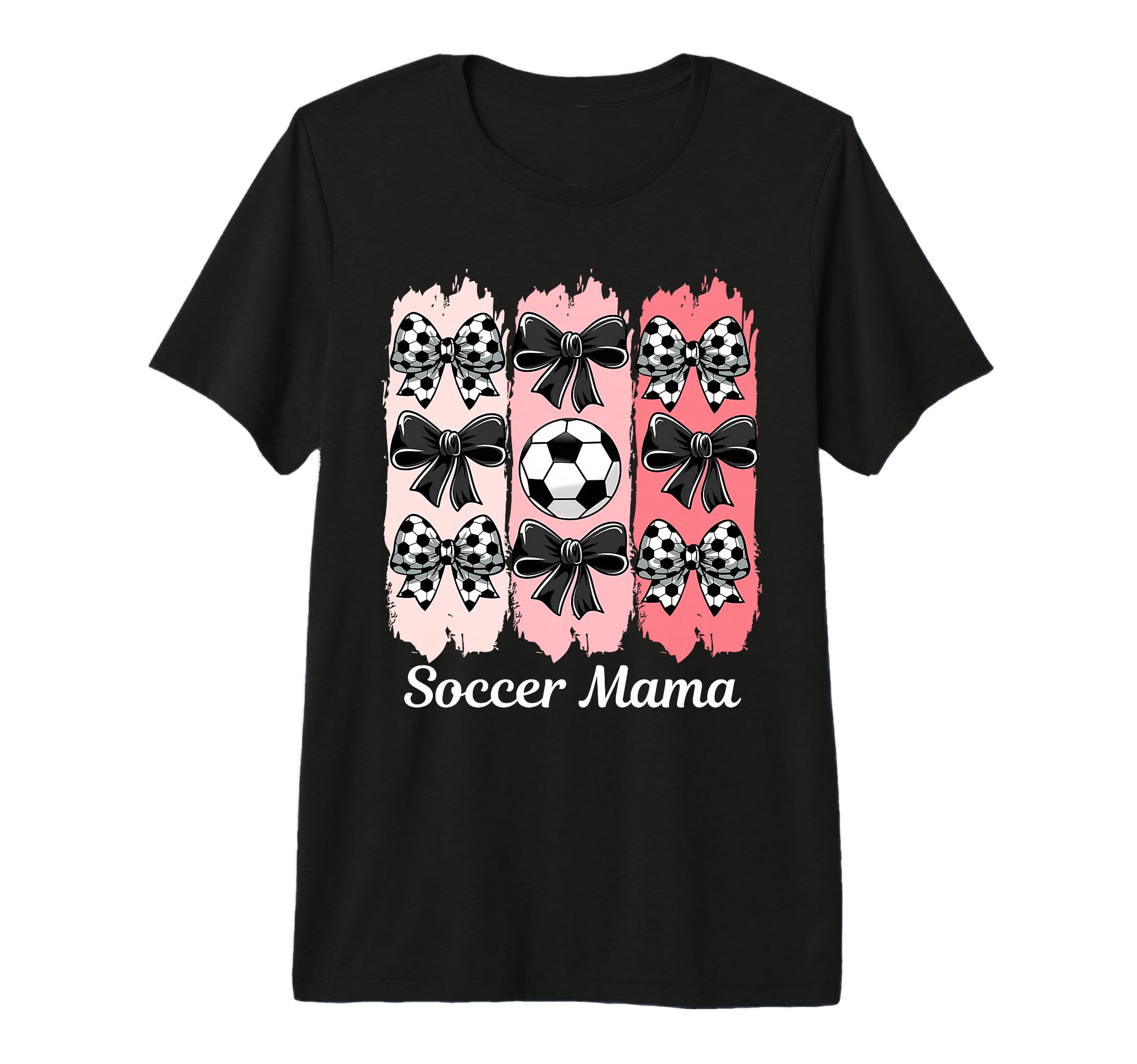 Soccer Mama Coquette Bow Soccer Mom T-Shirt - Novelty Apparel Men Women - T-Shirt, Sweatshirt, Hoodie