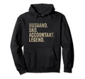 Fathers Day Husband Dad Accountant Hoodie - Fun Novelty Design Men Women - T-Shirt, Sweatshirt, Hoodie
