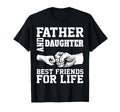 Funny Dad And Daughter Best Friends T-Shirt - Minimalist Print Men Women - T-Shirt, Sweatshirt, Hoodie