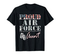 Proud Us Air Force Aunt Us Air Force T-Shirt - Unique Graphic Men Women - T-Shirt, Sweatshirt, Hoodie