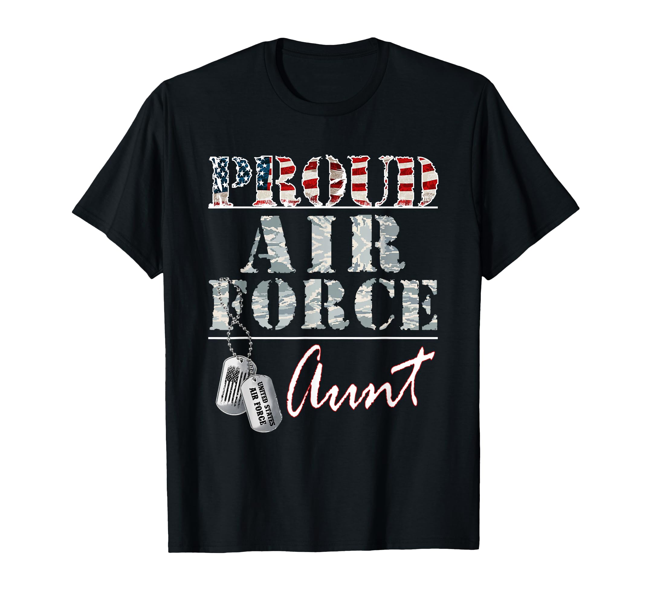 Proud Us Air Force Aunt Us Air Force T-Shirt - Unique Graphic Men Women - T-Shirt, Sweatshirt, Hoodie
