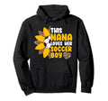 Nana Loves Soccer Sports Player Football Hoodie - Aesthetic Graphic Unisex - T-Shirt, Sweatshirt, Hoodie