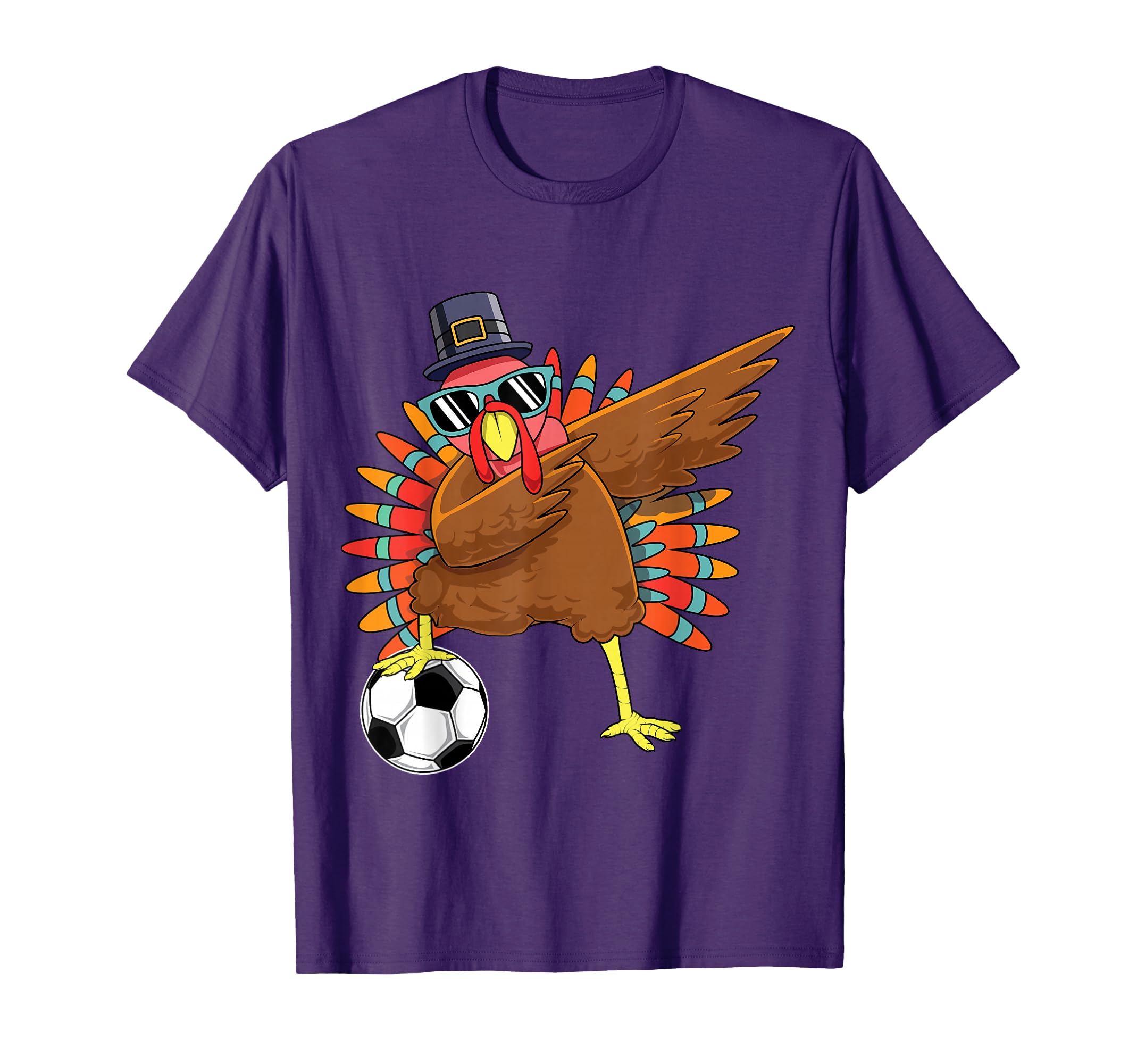 Funny Soccer Thanksgiving Dabbing T-Shirt - Trendy Graphic Men Women - T-Shirt, Sweatshirt, Hoodie