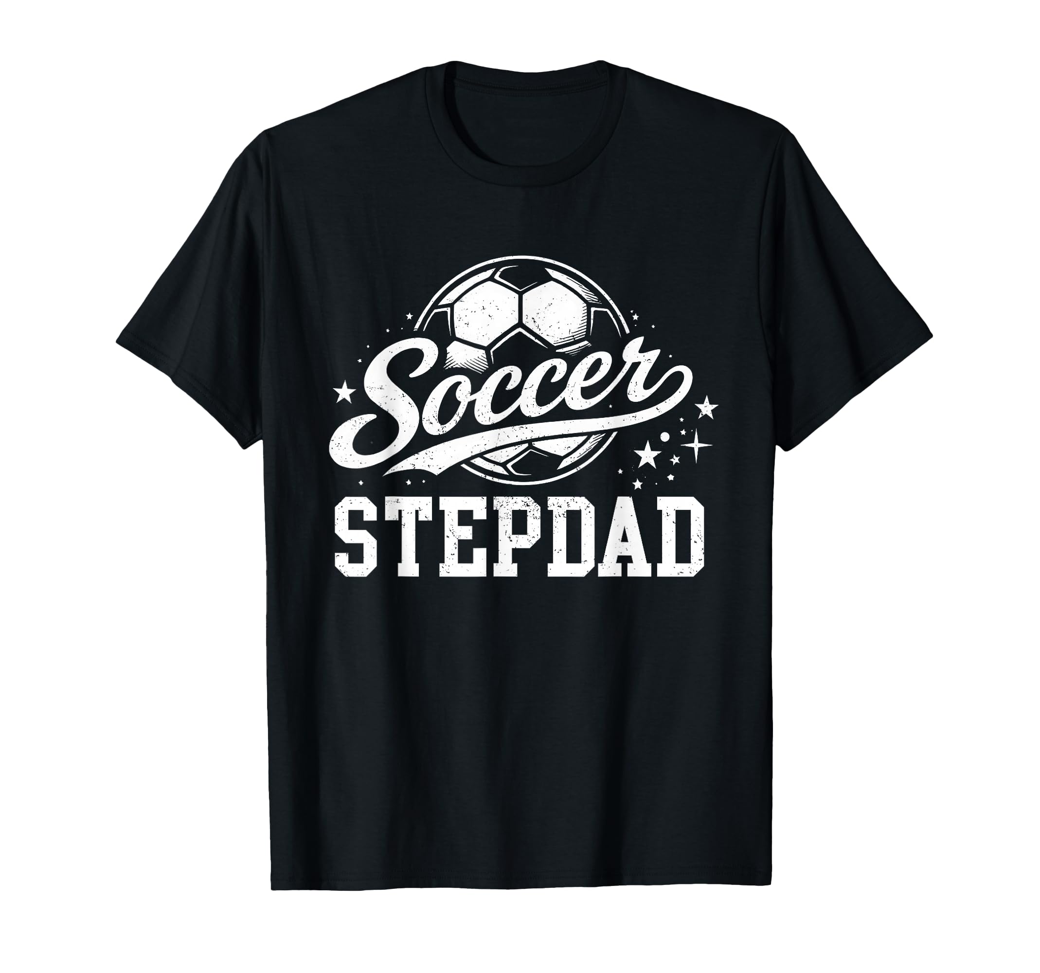 Soccer Stepdad Family Matching Soccer Dad T-Shirt - Minimalist Print Unisex - T-Shirt, Sweatshirt, Hoodie