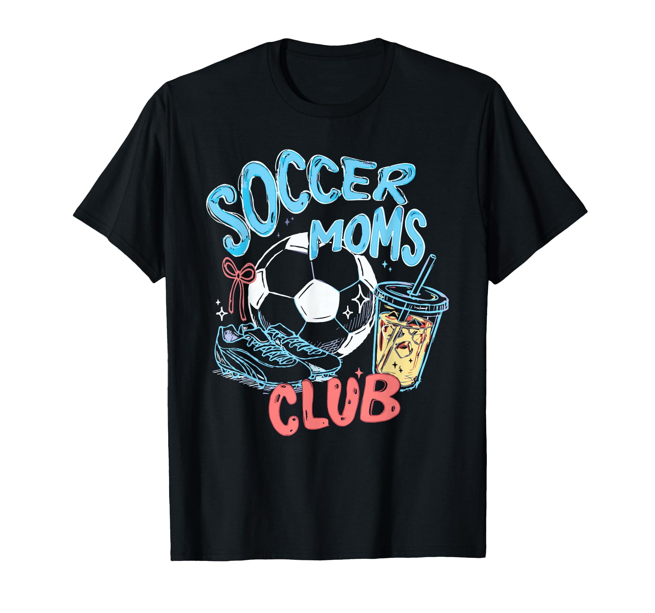 Funny Preppy Soccer Moms Club Coffee T-Shirt - Streetwear Style Men Women - T-Shirt, Sweatshirt, Hoodie