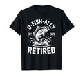 Ofishally Retired Fishing Retirement Dad T-Shirt - Streetwear Style Unisex - T-Shirt, Sweatshirt, Hoodie