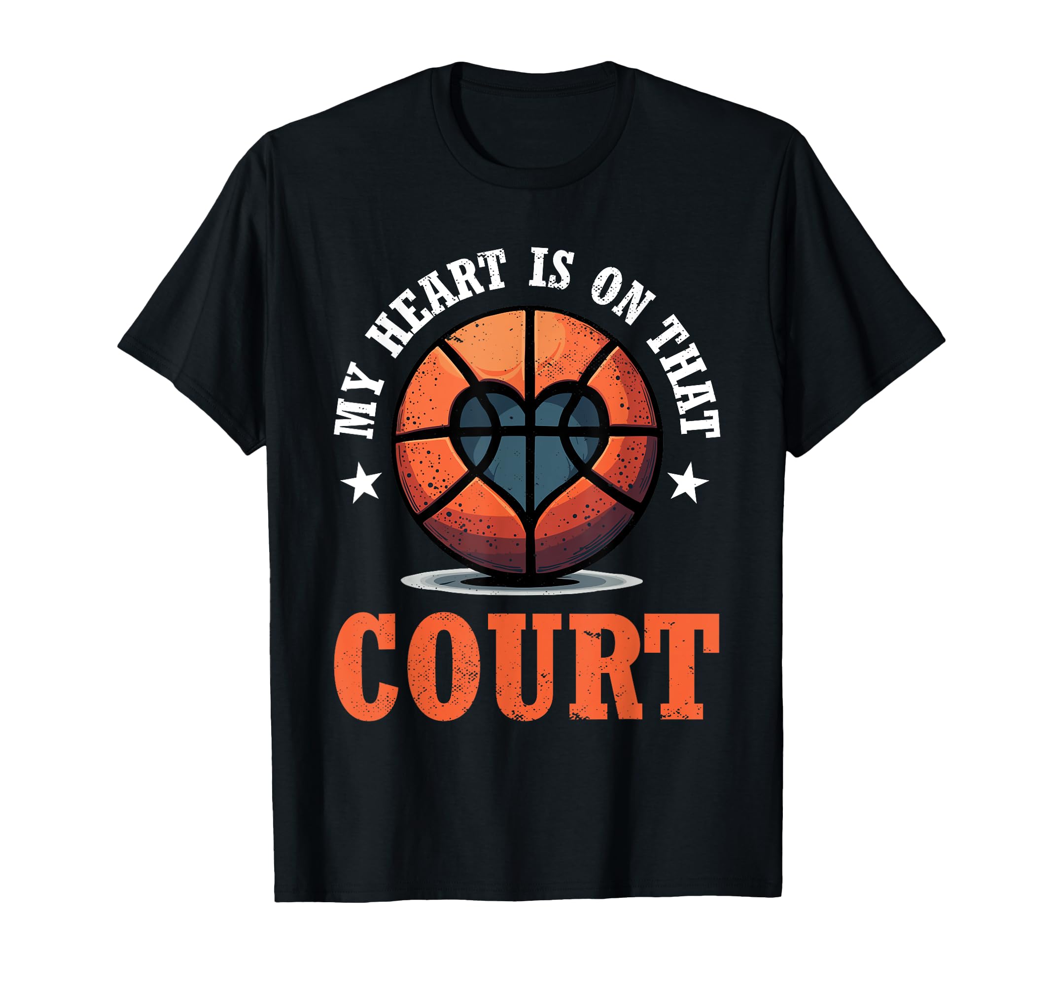 Fathers Day Basketball Dad Game Day T-Shirt - Graphic Print Unisex - T-Shirt, Sweatshirt, Hoodie