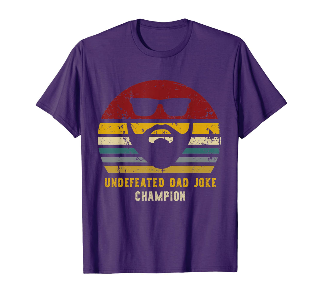 Undefeated Dad Joke Champion Rad Dad T-Shirt - Trendy Graphic for Adults - T-Shirt, Sweatshirt, Hoodie
