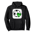 Womens Custom Soccer Mom Number 15 Heart Hoodie - Streetwear Style Unisex - T-Shirt, Sweatshirt, Hoodie