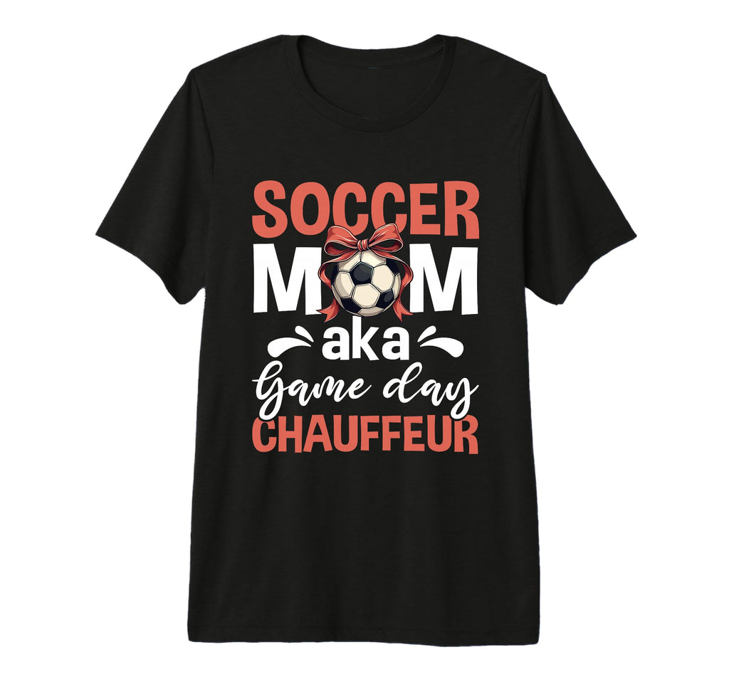 Soccer Mom Mommy Tri Blend T-Shirt - Minimalist Print for Adults - T-Shirt, Sweatshirt, Hoodie