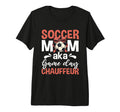 Soccer Mom Mommy Tri Blend T-Shirt - Minimalist Print for Adults - T-Shirt, Sweatshirt, Hoodie