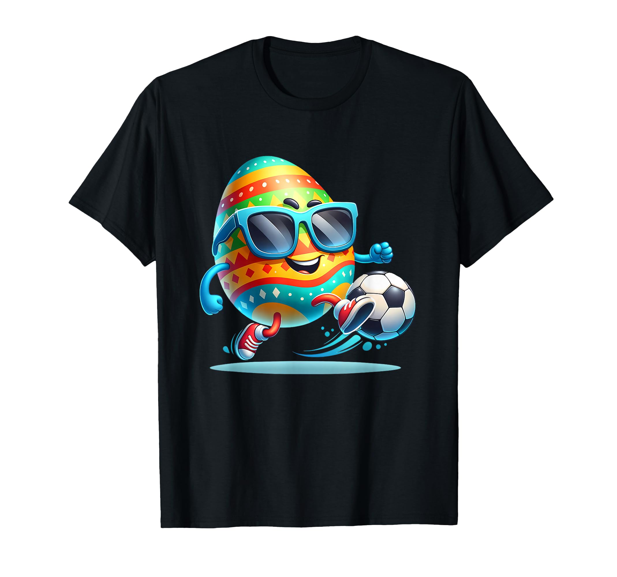 Easter Egg Eggs Soccer Lovers Players T-Shirt - Minimalist Print Men Women - T-Shirt, Sweatshirt, Hoodie