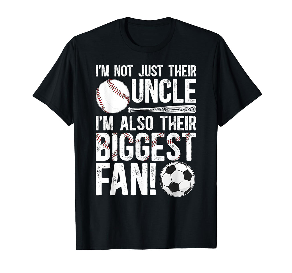 Their Biggest Fan Baseball Soccer T-Shirt - Custom Art Print Men Women - T-Shirt, Sweatshirt, Hoodie