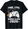 Senior 2026 Video Game Gamer Class of Graduation Grad - Adult & Kids T-Shirts, Sweatshirts & Hoodies apparel design preview 1