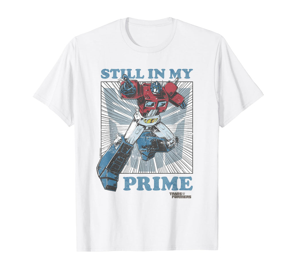 Transformers Dad Still My Prime Fathers T-Shirt - Minimalist Print Unisex - T-Shirt, Sweatshirt, Hoodie