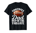 Football Dad Mvp Tailgate T-Shirt - Casual Everyday Wear Men Women - T-Shirt, Sweatshirt, Hoodie