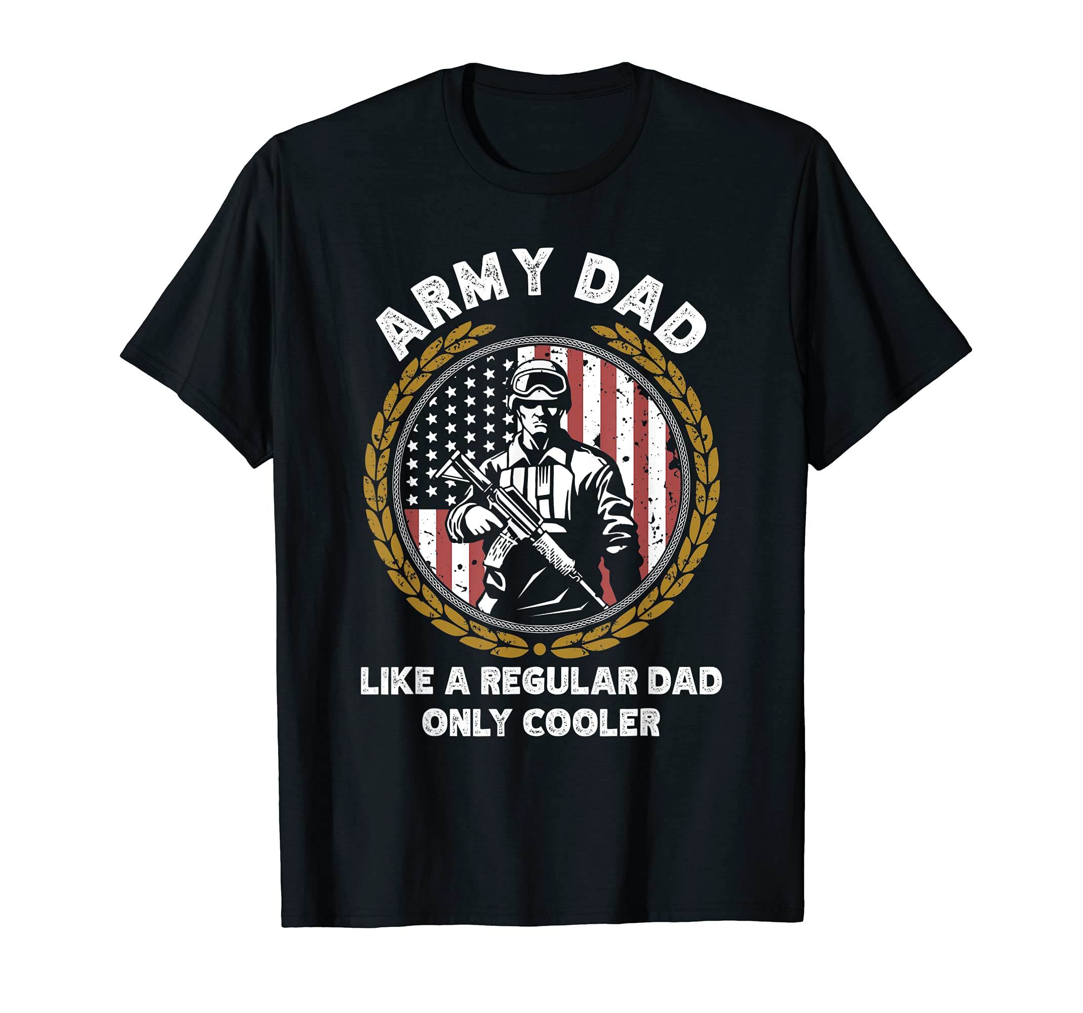 Proud Army Dad Military Pride T-Shirt - Minimalist Print Unisex - T-Shirt, Sweatshirt, Hoodie