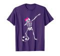 Dabbing Skeleton Soccer Halloween T-Shirt - Graphic Print for Adults - T-Shirt, Sweatshirt, Hoodie