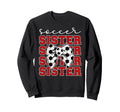 Soccer Sister Coquette Sister Sweatshirt - Trendy Graphic for Adults - T-Shirt, Sweatshirt, Hoodie