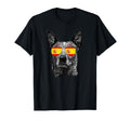 Spanish Flag Spain Dog Lover Sunglasses T-Shirt - Unique Graphic Unisex - T-Shirt, Sweatshirt, Hoodie