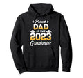 Proud Dad Two 2023 Graduates Senior 23 Hoodie - Graphic Print for Adults - T-Shirt, Sweatshirt, Hoodie