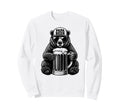 Papa Beer Funny Dad Bear Drinking Sweatshirt - Unique Graphic Unisex - T-Shirt, Sweatshirt, Hoodie