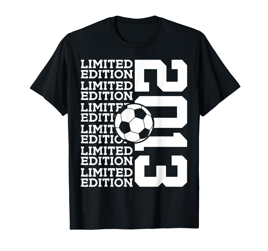 2013 Soccer 13Th Birthday T-Shirt - Custom Art Print for Adults - T-Shirt, Sweatshirt, Hoodie