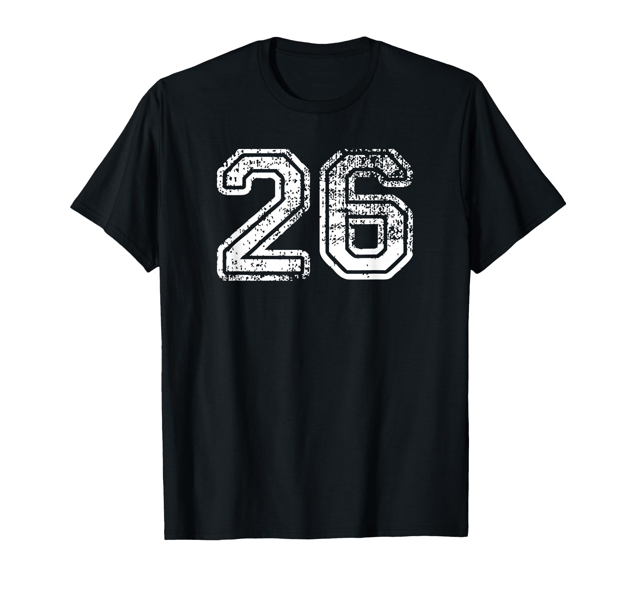 Number 26 Baseball Football Soccer T-Shirt - Aesthetic Graphic Unisex - T-Shirt, Sweatshirt, Hoodie