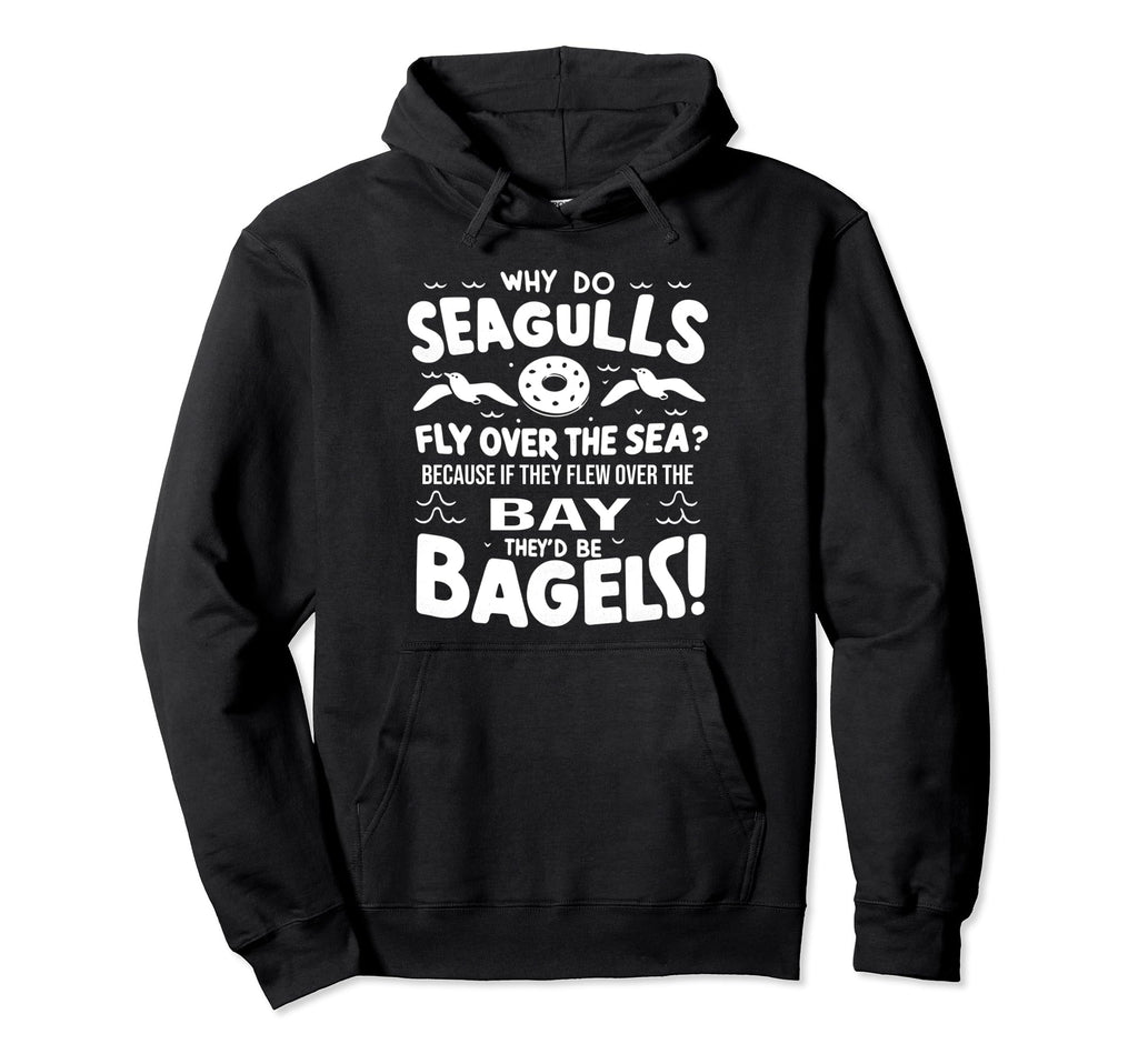 Seagull Dad Funny Beach Dad Jokes Hoodie - Casual Everyday Wear Unisex - T-Shirt, Sweatshirt, Hoodie