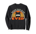 Funny Cat Dad Tees Best Cat Dad Ever Sweatshirt - Aesthetic Graphic Unisex - T-Shirt, Sweatshirt, Hoodie