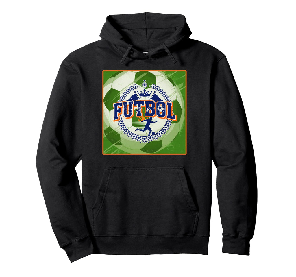 Futbol Fan Soccer Hoodie - Novelty Apparel Men Women - T-Shirt, Sweatshirt, Hoodie