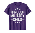 Purple Proud Military Child Month T-Shirt - Aesthetic Graphic Unisex - T-Shirt, Sweatshirt, Hoodie