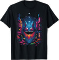 Pixel Art Futuristic City and Cat - Adult & Kids T-Shirts, Sweatshirts & Hoodies apparel design preview 1