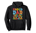 Proud Dad Preschool Graduate School Hoodie - Streetwear Style for Adults - T-Shirt, Sweatshirt, Hoodie