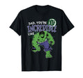 Marvel Hulk Incredible Dad Fathers Day T-Shirt - Custom Art Print Men Women - T-Shirt, Sweatshirt, Hoodie