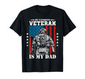 My Favorite Veteran Is My Dad Veterans T-Shirt - Trendy Graphic for Adults - T-Shirt, Sweatshirt, Hoodie