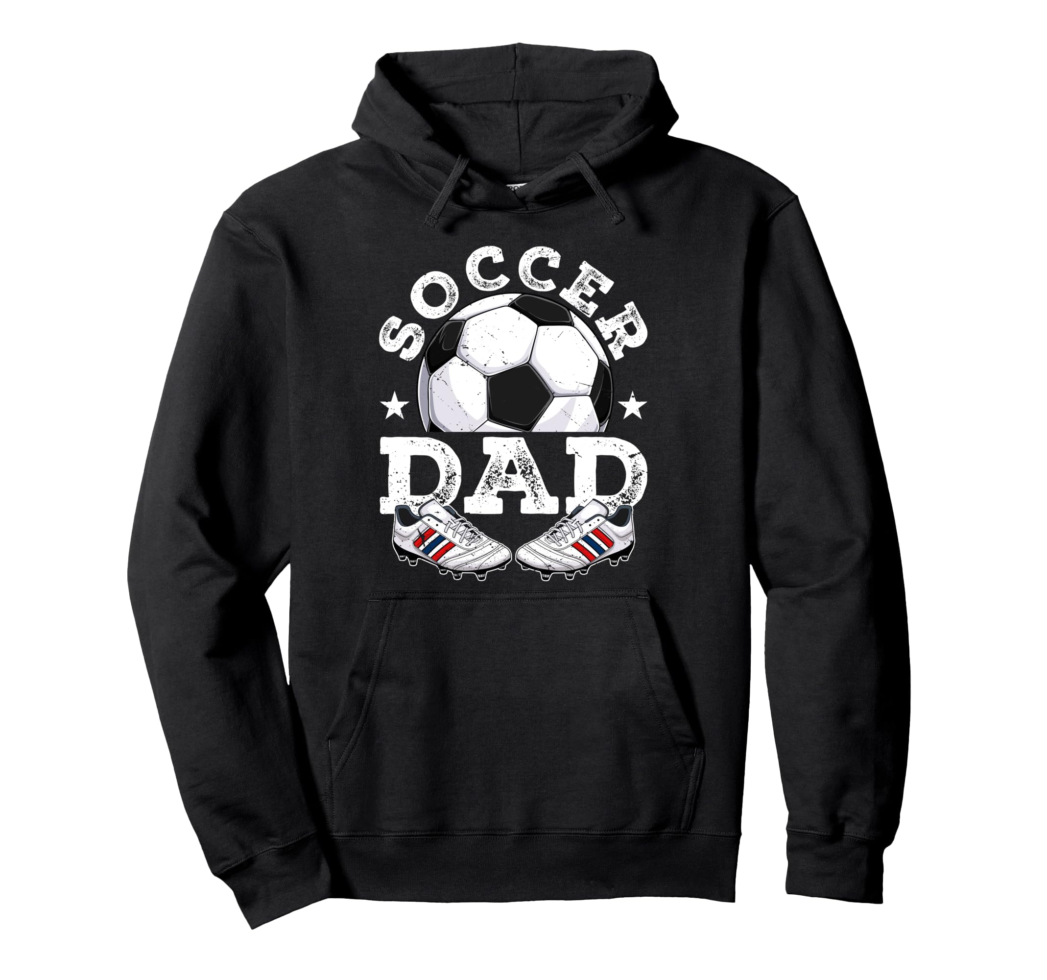 Soccer Dad Daddy Father Happy Hoodie - Aesthetic Graphic for Adults - T-Shirt, Sweatshirt, Hoodie