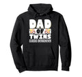 Dad Twins Overachiever Hoodie - Unique Graphic Unisex - T-Shirt, Sweatshirt, Hoodie