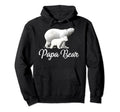 Bear Outfit Funny Papa Bear Polar Bear Hoodie - Novelty Apparel for Adults - T-Shirt, Sweatshirt, Hoodie