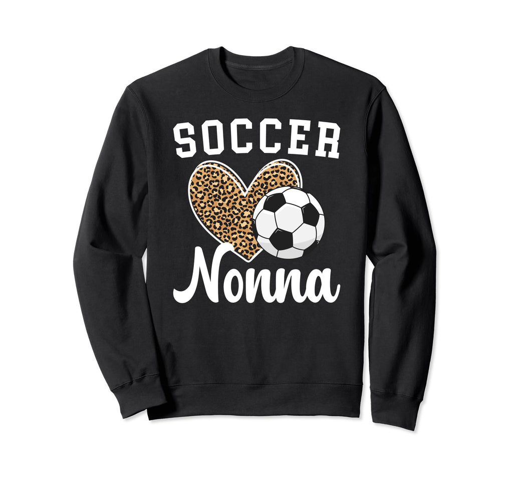 Soccer Nonna Heart Grandma Nonna Soccer Sweatshirt - Trendy Graphic Unisex - T-Shirt, Sweatshirt, Hoodie
