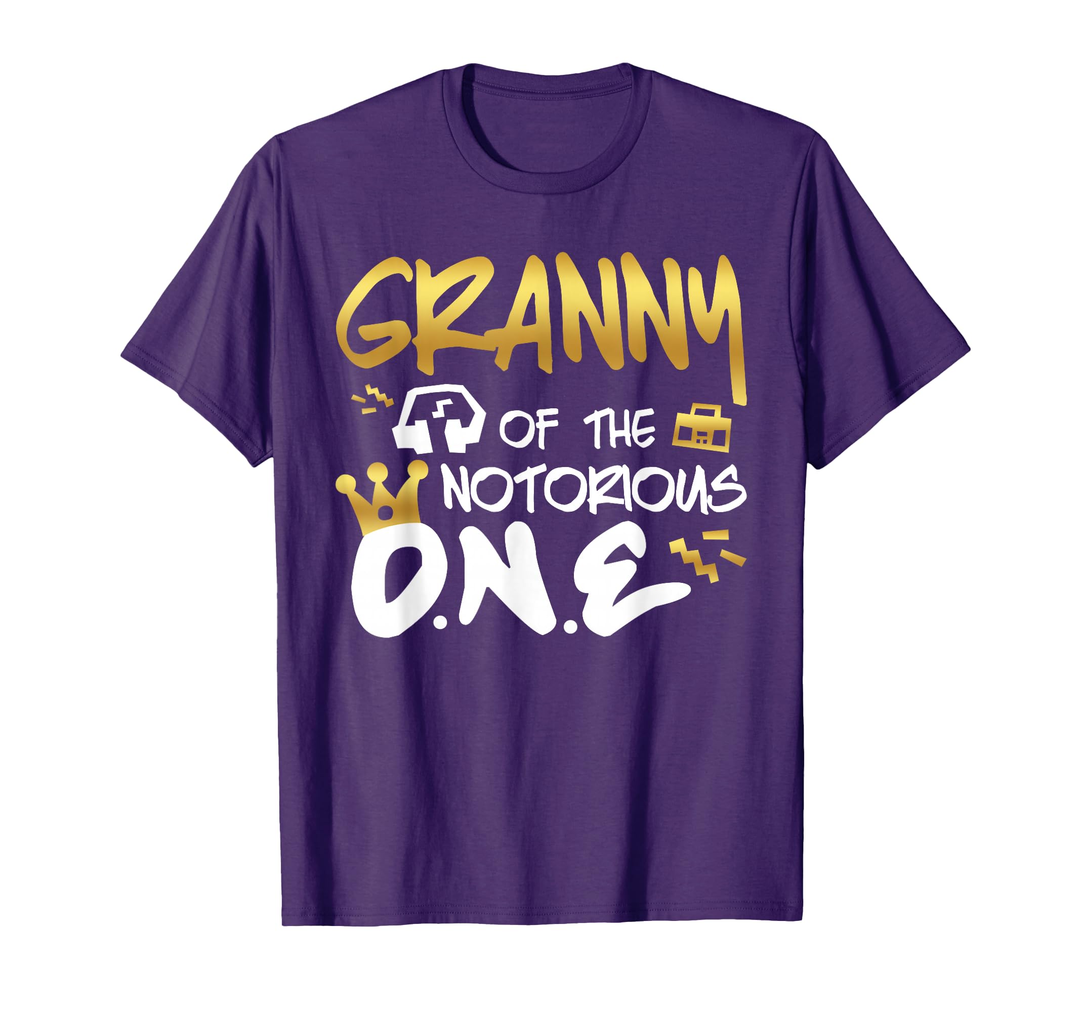 Granny Notorious One Old School 1St Hip T-Shirt - Graphic Print Men Women - T-Shirt, Sweatshirt, Hoodie
