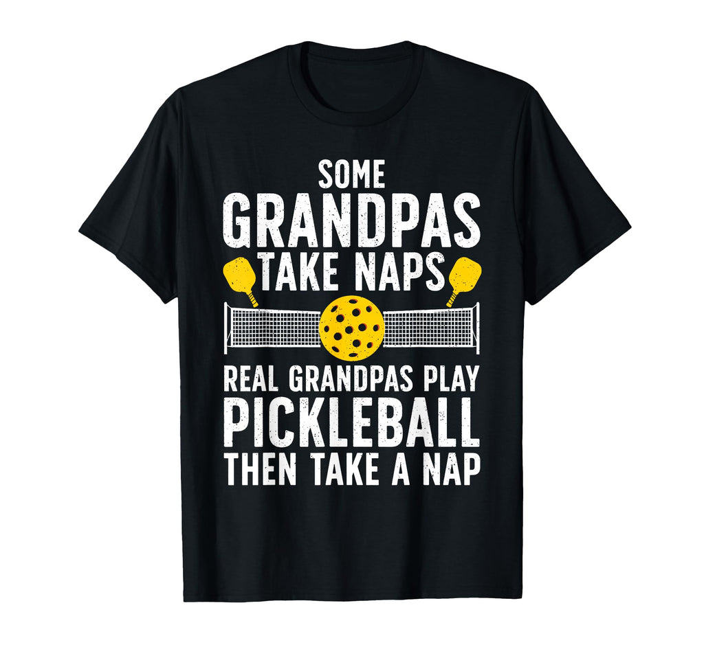Pickleball Grandpa Paddle Sport Pickleball T-Shirt - Unique Graphic Unisex - T-Shirt, Sweatshirt, Hoodie