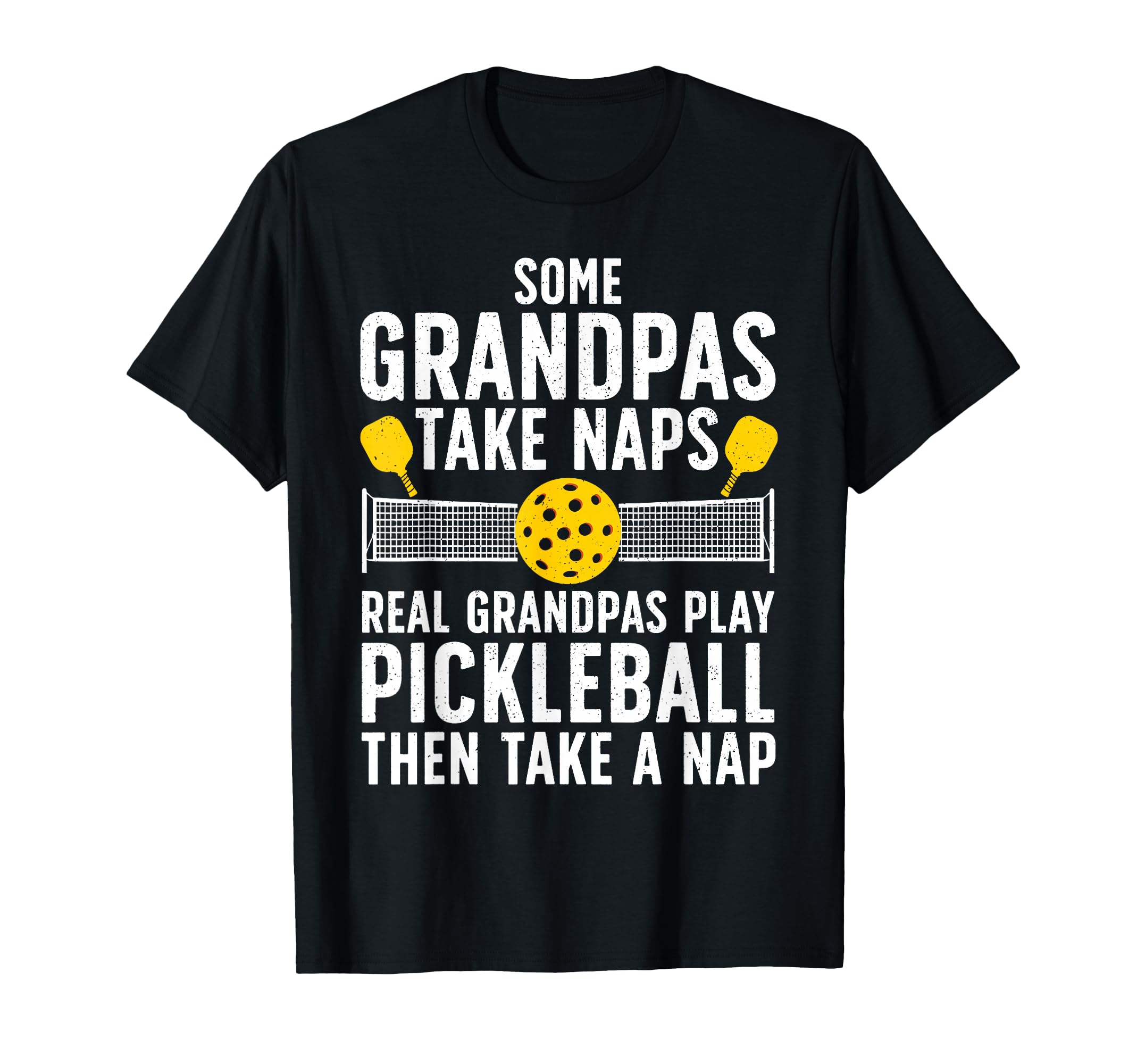 Pickleball Grandpa Paddle Sport Pickleball T-Shirt - Unique Graphic Unisex - T-Shirt, Sweatshirt, Hoodie