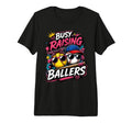 Busy Raising Ballers Softball T-Shirt - Custom Art Print for Adults - T-Shirt, Sweatshirt, Hoodie