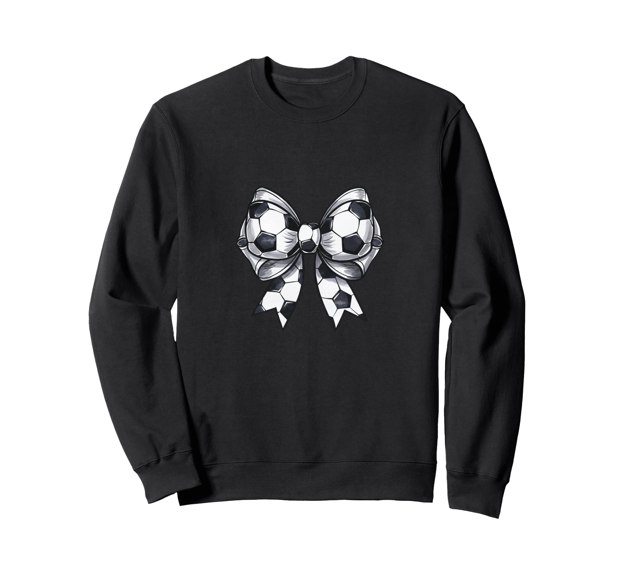 Coquette Soccer Bow Mom Sister Sweatshirt - Aesthetic Graphic Unisex - T-Shirt, Sweatshirt, Hoodie