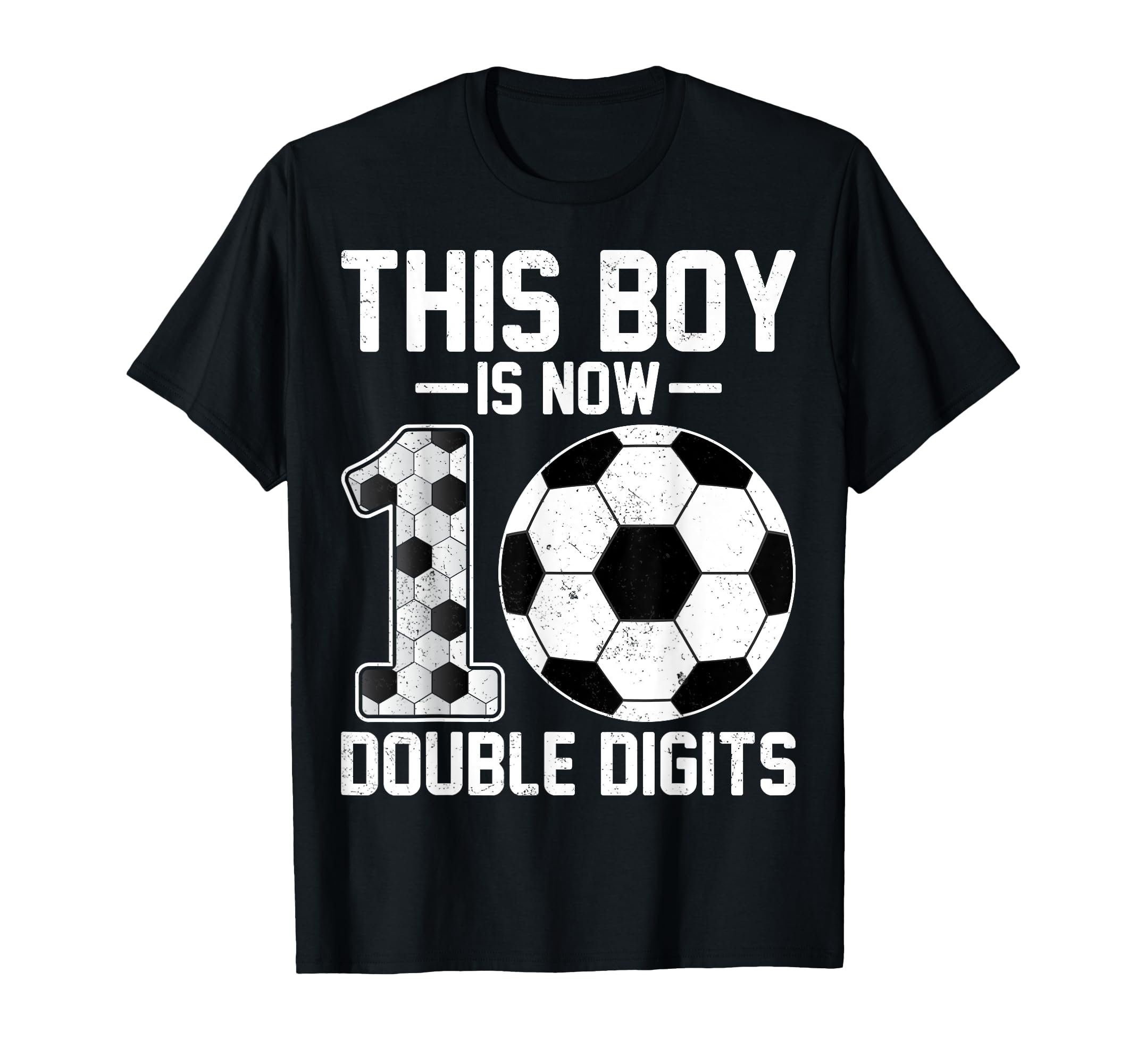 This Is Now 10 Double Digits Soccer T-Shirt - Minimalist Print Unisex - T-Shirt, Sweatshirt, Hoodie