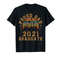 Proud Dad 2021 Graduate Senior 21 T-Shirt - Trendy Graphic for Adults - T-Shirt, Sweatshirt, Hoodie
