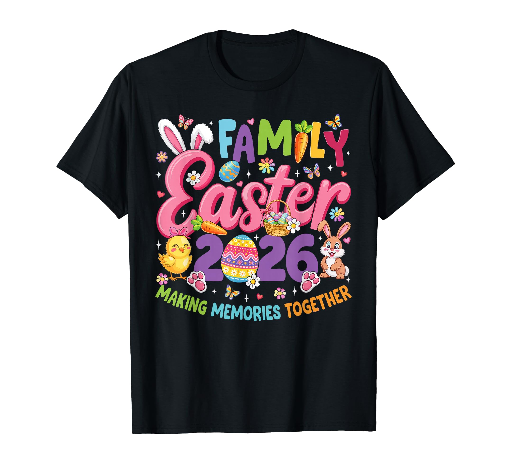 Groovy Family Easter 2026 Easter Squad T-Shirt - Streetwear Style Unisex - T-Shirt, Sweatshirt, Hoodie